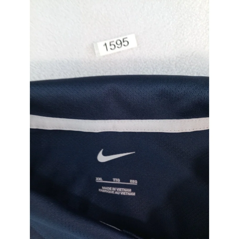 New Nike Golf Polo Shirt XXL Dallas Mavericks NBA Dri Fit Mens Blue NWT